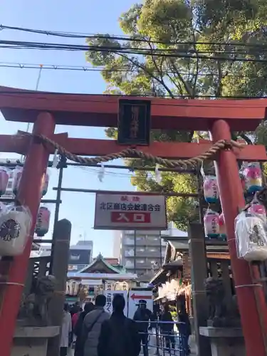 堀川戎神社の鳥居