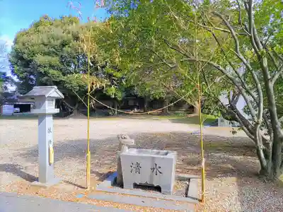 石井神明社の手水舎