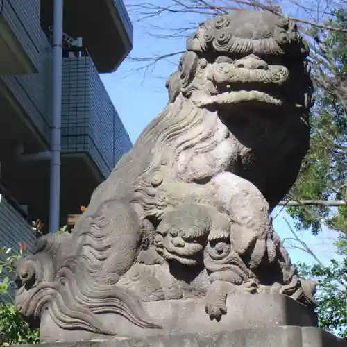 田無神社の狛犬