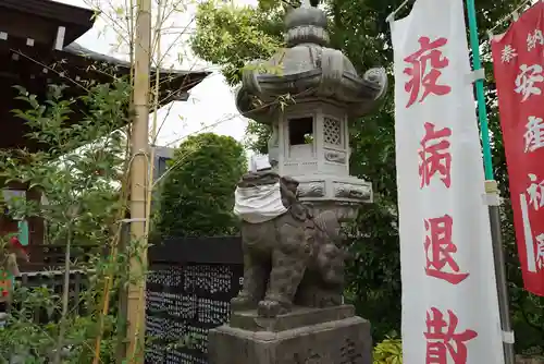 矢向日枝神社の狛犬