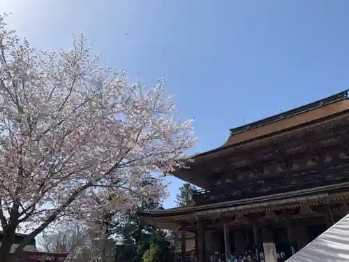 金峯山寺の景色