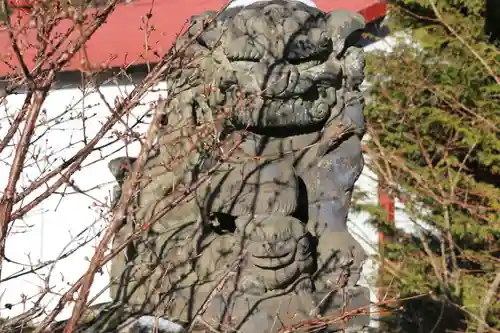 菅船神社の狛犬