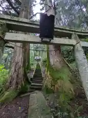 加蘇山神社 奥ノ宮の鳥居