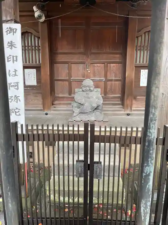 瀧泉寺(目黒不動尊)の像