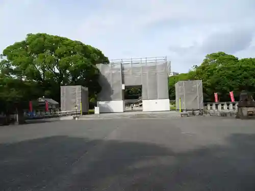 福岡縣護國神社の鳥居