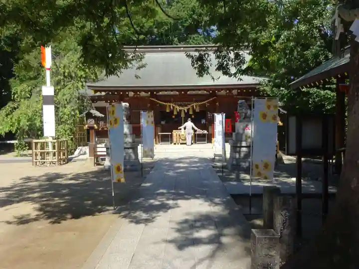 新田神社の本殿・本堂