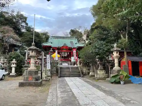海南神社の本殿・本堂
