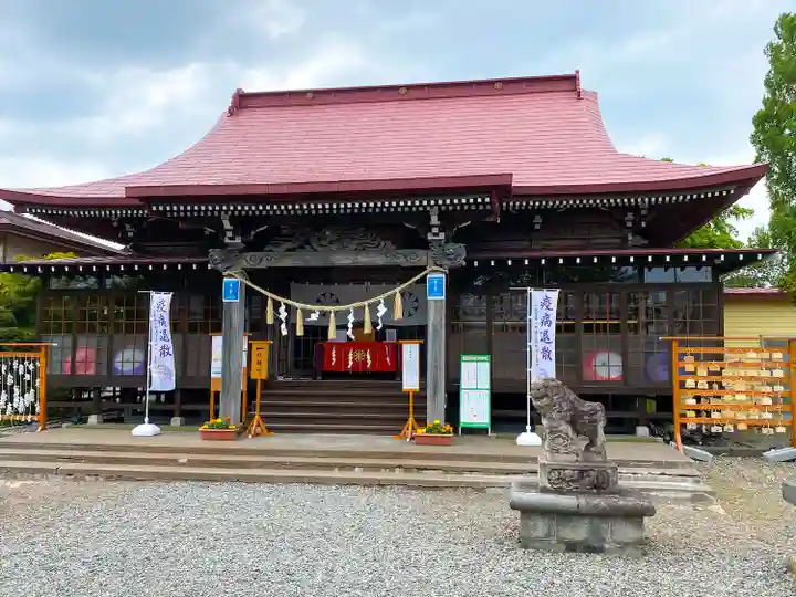 伊達神社の本殿・本堂