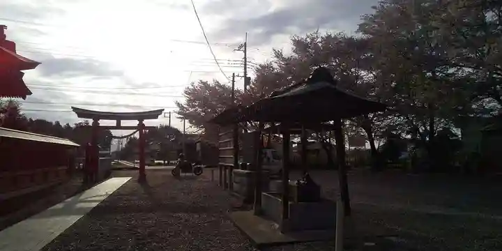 結城諏訪神社の鳥居