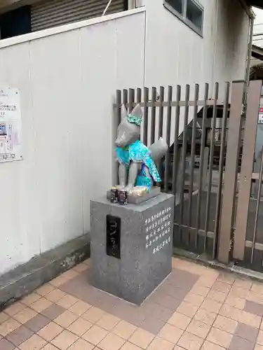 東京羽田 穴守稲荷神社の狛犬