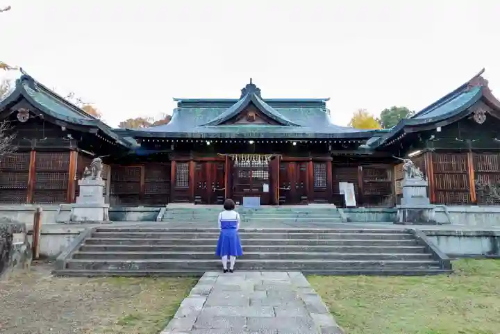 濃飛護國神社の本殿・本堂