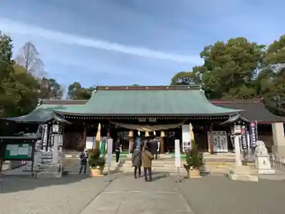 熊本縣護國神社の本殿・本堂
