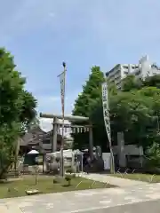 浅草神社の鳥居