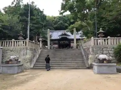 松帆神社の山門・神門