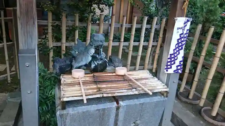 天祖神社の手水舎