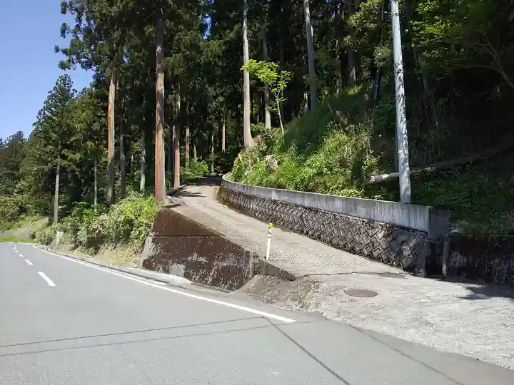 禅師峰寺の周辺