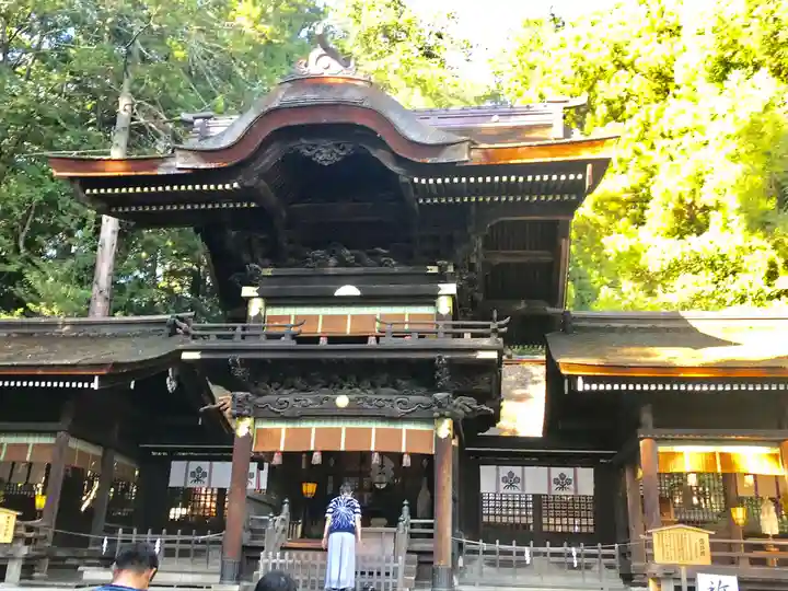 諏訪大社下社秋宮の本殿・本堂