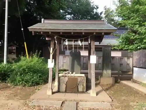三芳野神社の手水舎