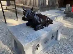 諏訪神社の狛犬