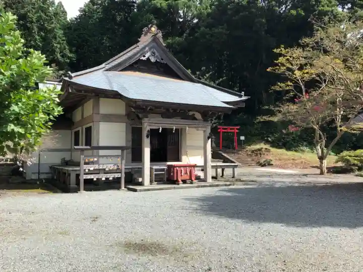 村山浅間神社の本殿・本堂