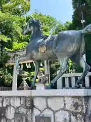 針名神社の狛犬