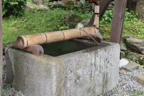 三春大神宮の手水舎