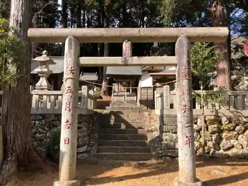 坂本八幡神社の鳥居