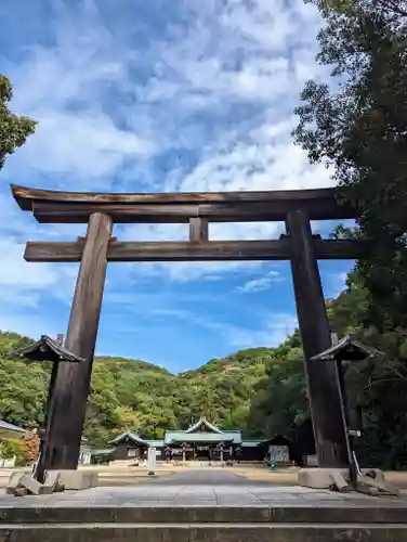 岡山縣護國神社の鳥居