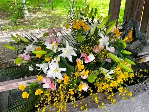 彌彦神社　(伊夜日子神社)の手水舎