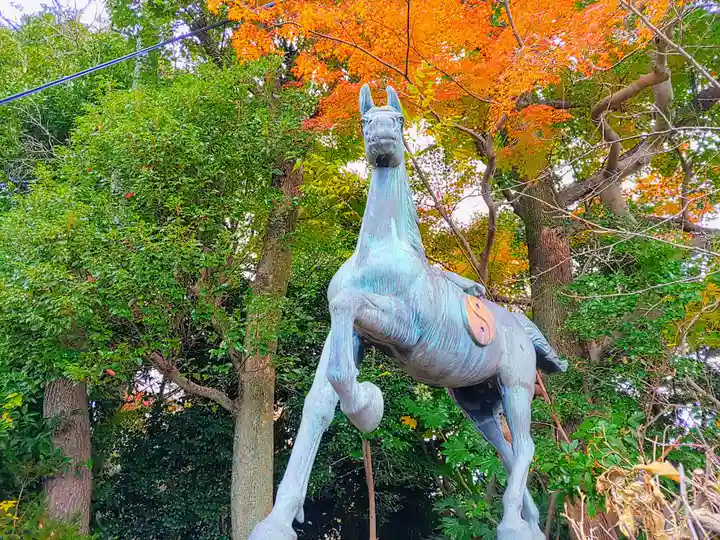 手力雄命社の狛犬