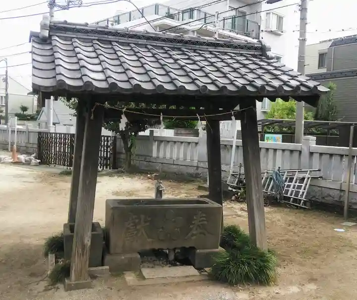 菅原神社の手水舎