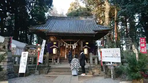 間々田八幡宮の本殿