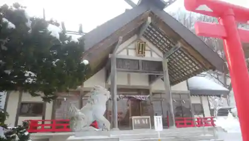 網走三吉神社の本殿