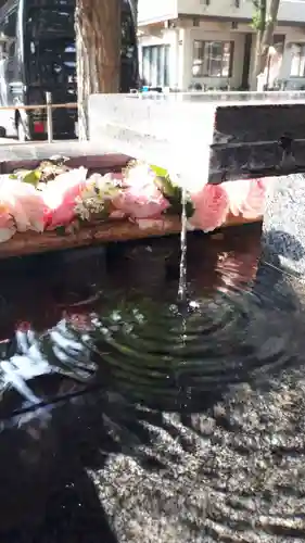 新琴似神社の手水舎