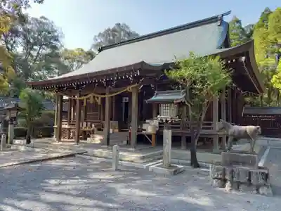 千栗八幡宮の本殿・本堂