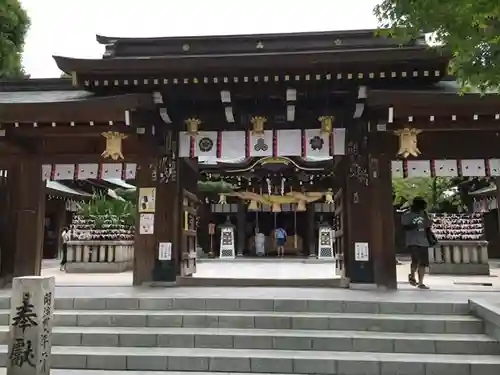 櫛田神社の山門