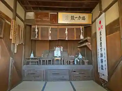 白髪神社の本殿・本堂