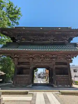 妻沼聖天山歓喜院の山門・神門