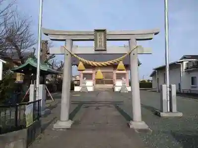 前山神社の鳥居