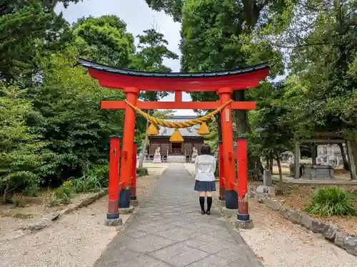 若宮八幡社の鳥居