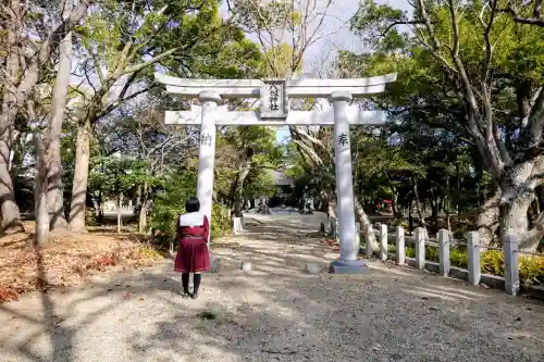 榎前八劔神社の鳥居