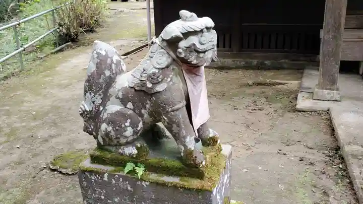 御嶽神社の狛犬