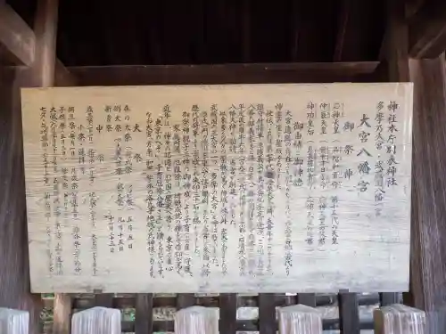 大宮八幡宮の{uncategorized: "未分類", other: "その他", undefined: "問題あり", building: "その他建物", grave: "お墓", sacred_gate: "鳥居", guardian: "狛犬", statue: "像", buddha: "仏像", history: "歴史", nature: "自然", garden: "庭園", animal: "動物", pagoda: "塔", temizu: "手水舎", mountain_gate: "山門・神門", sanctuary: "本殿・本堂", subordinate: "末社・摂社", art: "芸術", scenery: "景色", jizo: "地蔵", ema: "絵馬", goshuin: "御朱印", omikuji: "おみくじ", items: "授与品その他", amulet: "お守り", goshuincho: "御朱印帳", eats: "食事", festival: "お祭り", votive_dance: "神楽", shichigosan: "七五三参", wedding: "結婚式", experience: "体験その他", initially: "初詣", around: "周辺", anti_infection: "感染症対策"}