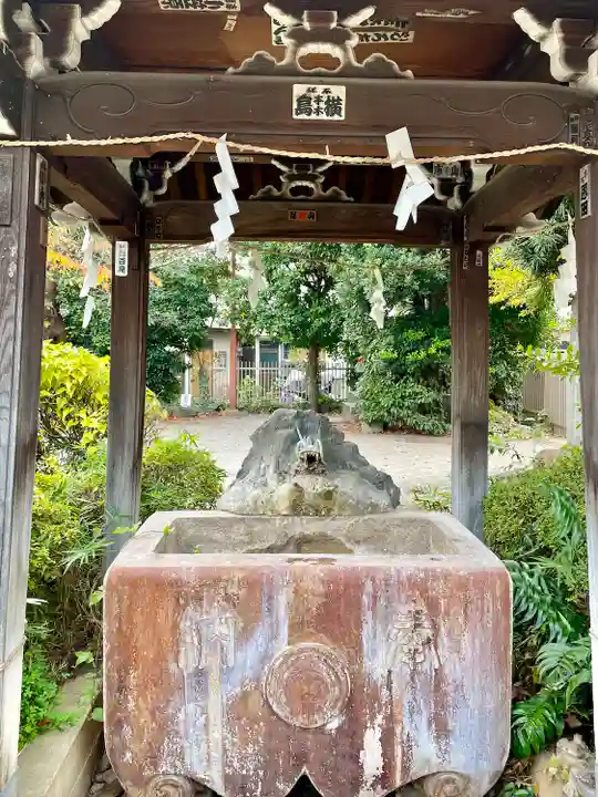 玉姫稲荷神社の手水舎