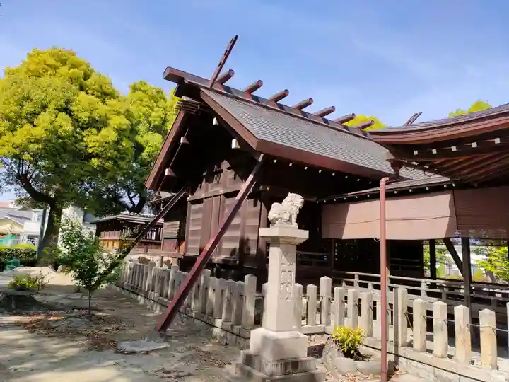 長良八劔社の本殿・本堂