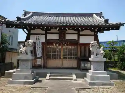 神明社(稲永)の本殿・本堂