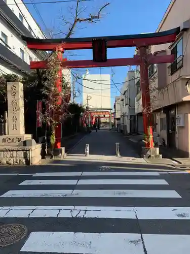 東京羽田 穴守稲荷神社の鳥居