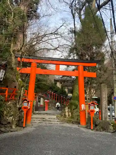 貴船神社の鳥居