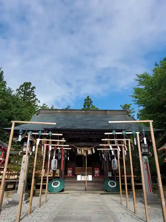 滑川神社 - 仕事と子どもの守り神(福島県)