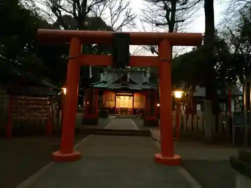 村富神社の鳥居